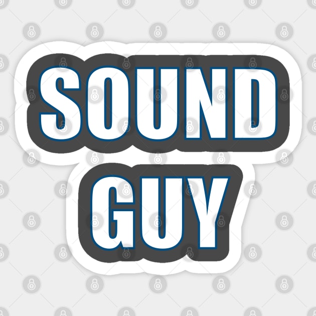 Sound Guy Sticker by thomtran